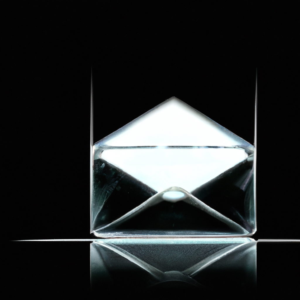 Abstract minimalist envelope illustration representing responsive support communications